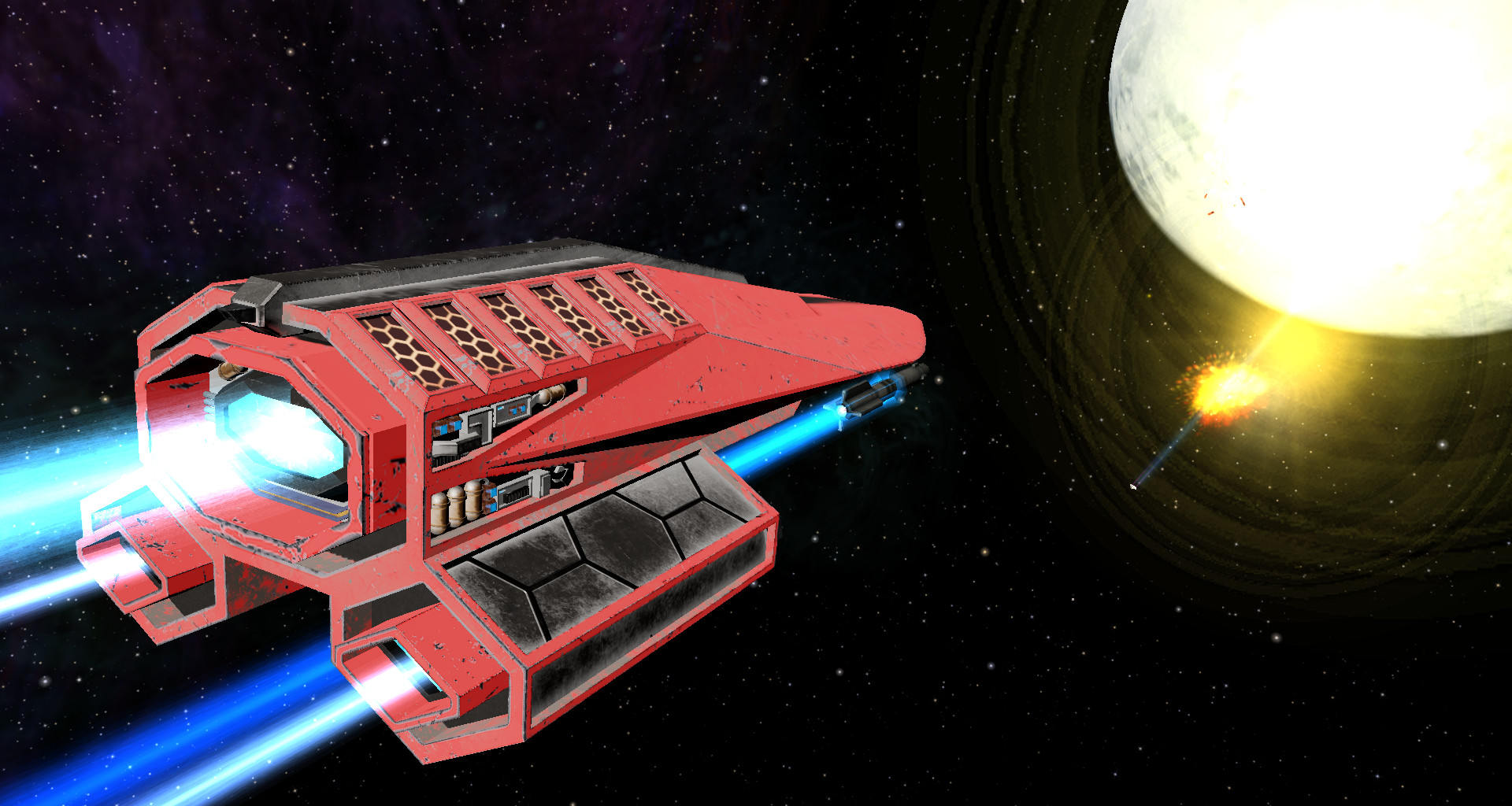 Chrysopelea MK-I spaceship model view 2