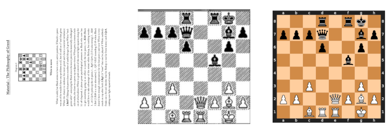 Chess diagram to FEN conversion