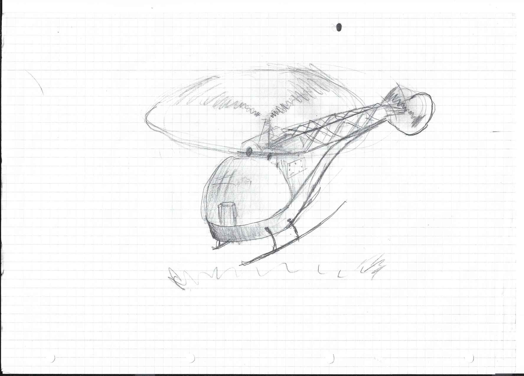 Doodle: helicopter